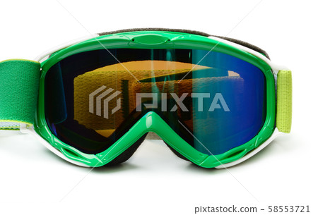 Ski mask isolated on white 58553721