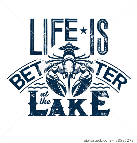 Crayfish t-shirt print of fishing sport club Crayfish t-shirt print of fishing sport club 58555272
