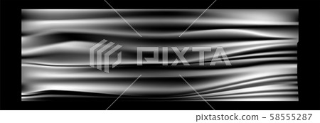 Realistic stretch transparent polyethylene vector Realistic stretch transparent polyethylene vector 58555287