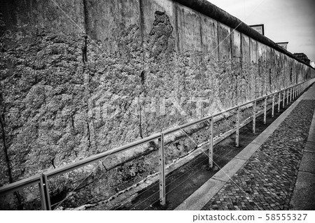 Remains of Berlin Wall 58555327