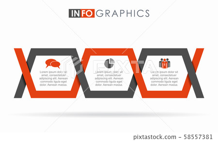 Infographic design template with place for your data. Vector illustration. Infographic design template with place for your data. Vector illustration. 58557381