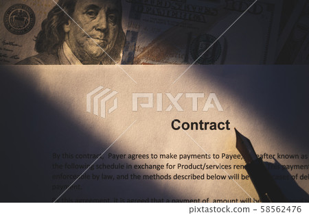 Image of financial contract 58562476
