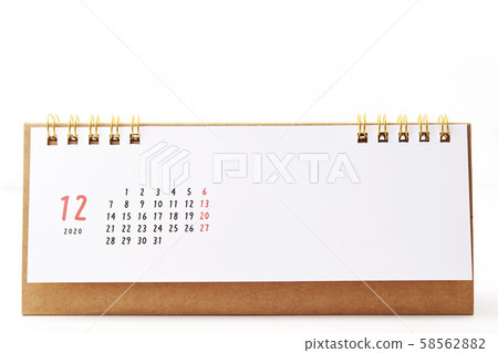 December 2020 Calendar 58562882