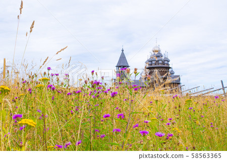 Kizhi Island wooden church architecture 58563365