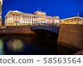 St. Petersburg by night 58563564