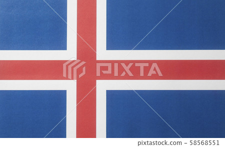 Iceland national flag 58568551