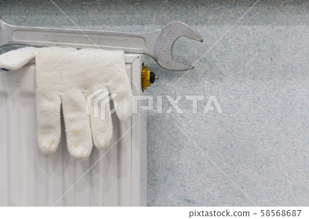 repair radiator battery in the room. Repair and 58568687