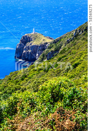 Osezaki Cliff and Osezaki Lighthouse [Goto City, Nagasaki Prefecture] 58569275