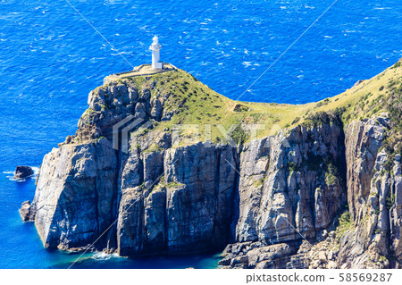 Osezaki Cliff and Osezaki Lighthouse [Goto City, Nagasaki Prefecture] 58569287