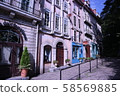 European style streets 58569885