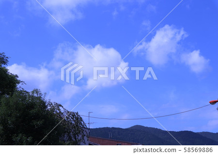 Sky and Mountains Sky and Mountains 58569886