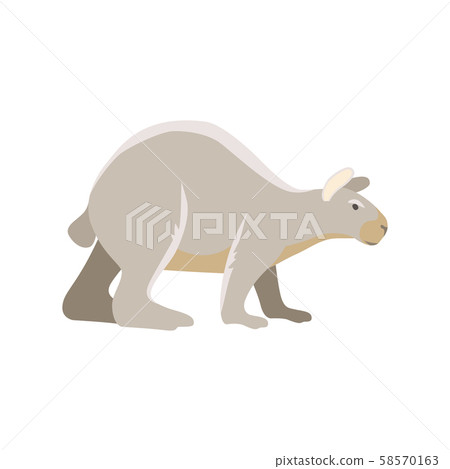 Vector prehistoric cartoon animal 58570163