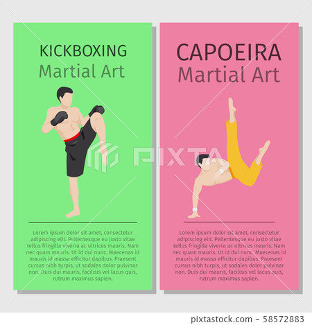 Asian martial arts. Kickboxing and Capoeira Asian martial arts. Kickboxing and Capoeira 58572883