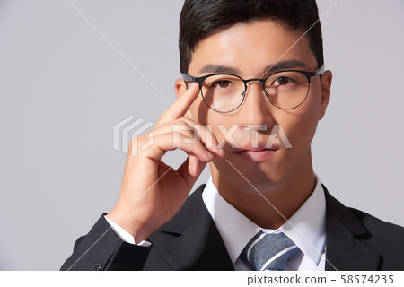 男商務眼鏡 58574235