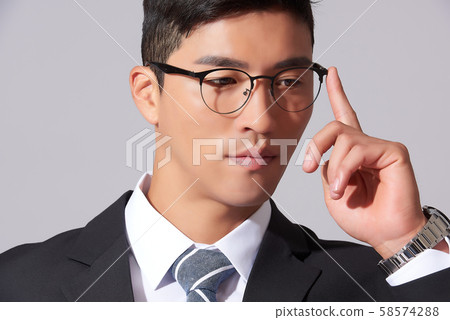 男商務眼鏡 58574288