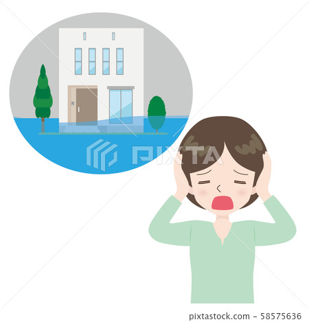 悲哀的女人淹沒了房子 悲哀的女人淹沒了房子 58575636