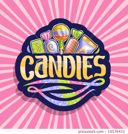 Vector logo for Candies Vector logo for Candies 58576431