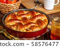 Homemade Raspberry Pie 58576477