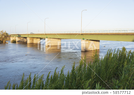 Yoshida River Shininuma Ohashi flooding breached flooding flooding 58577712