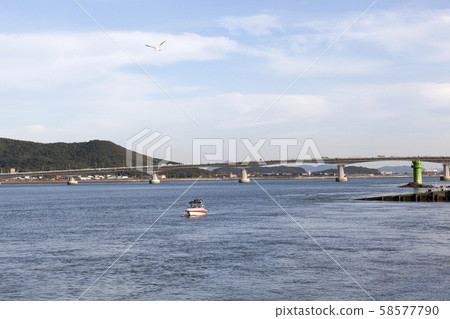 仁川江華郡Choji橋燈塔 58577790
