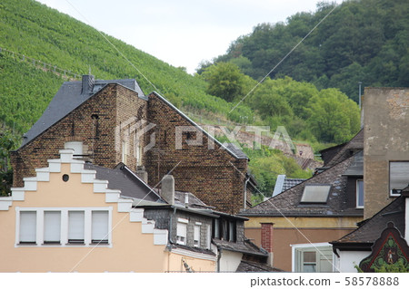 View from the Rhine cruise ship Cityscape [Germany] 58578888