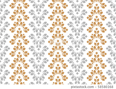 Flower geometric pattern. Seamless vector - Stock Illustration ...