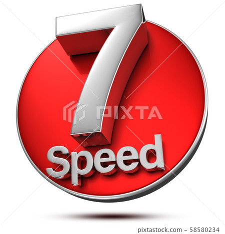 7 Speed 3d. 58580234