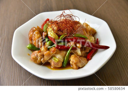 Scarlet chicken Scarlet chicken 58580634
