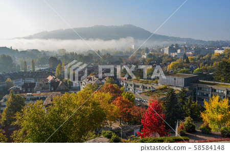 Aerial view of Bern, Switzerland Aerial view of Bern, Switzerland 58584148