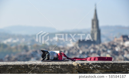 Fujifilm mirrorless camera on the sky deck Fujifilm mirrorless camera on the sky deck 58584187