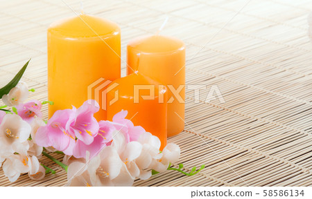 spa still life aromatherapy concept 58586134