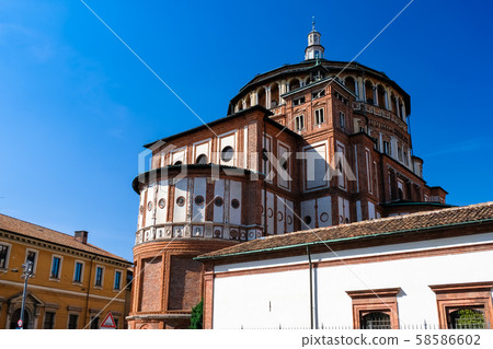Milan Santa Maria delle Grazie church Milan Santa Maria delle Grazie church 58586602
