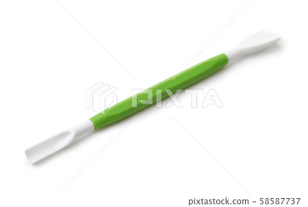 Green plastic double ended modelling tool 58587737
