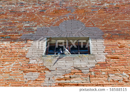 Chapel of the Fallen wall in Montopoli, Italy. 58588515