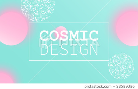 Fluid shapes composition. 58589386