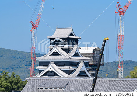 熊本城修復工程 熊本城修復工程 58590651