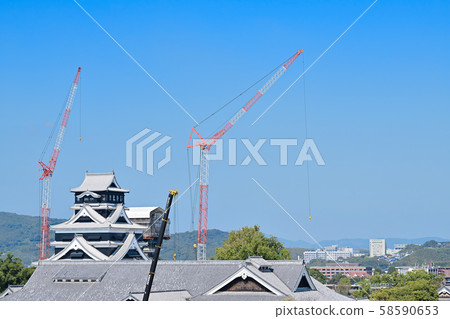 熊本城修復工程 熊本城修復工程 58590653