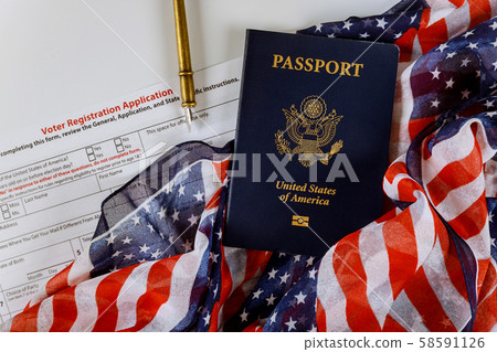 Registration American vote with USA passport Registration American vote with USA passport 58591126