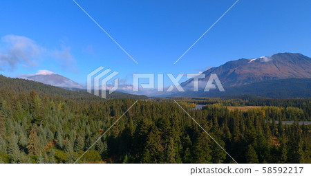 Amazing wilderness and ocean views of Alaska 58592217