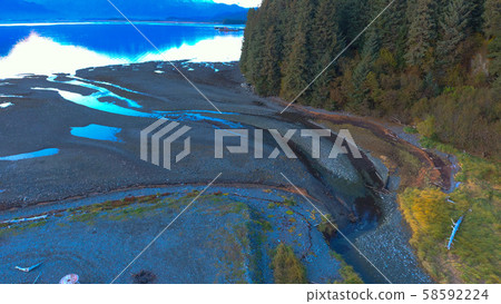 Amazing wilderness and ocean views of Alaska 58592224