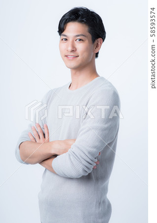 Male in twenties Male in twenties 58593574
