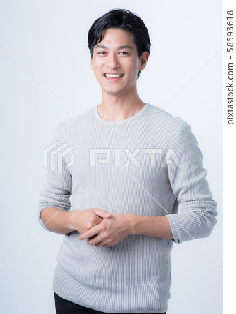 Male in twenties Male in twenties 58593618