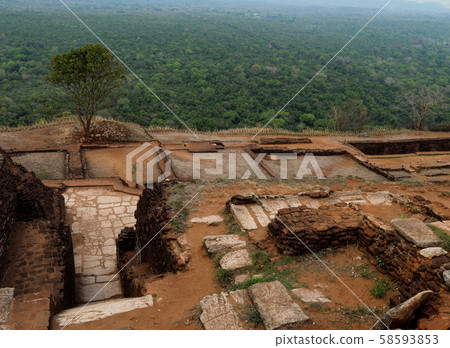 Sigiriya ancient rock in Sri Lanka Sigiriya ancient rock in Sri Lanka 58593853