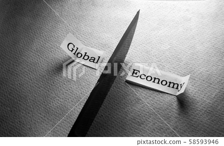 Global Economy Downfall 58593946