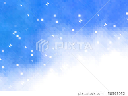 藍色幾何抽象背景 58595052