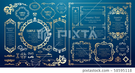 Decorative Design Beautiful Frame Frame Design Template Antique Vintage Luxury Decorative Design Beautiful Frame Frame Design Template Antique Vintage Luxury 58595118