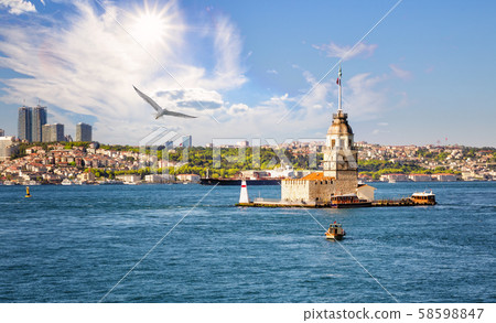 Maiden's Tower in the Bosphorus 58598847