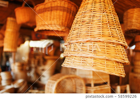 Handmade wicker baskets, items and souvenirs at Handmade wicker baskets, items and souvenirs at 58599226