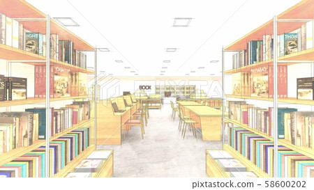 Library No People Illustration 67 Library No People Illustration 67 58600202