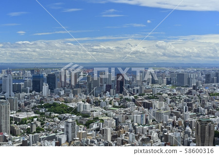 六本木新城森大廈屋頂天文台,俯瞰東京灣和羽田機場 六本木新城森大廈屋頂天文台,俯瞰東京灣和羽田機場 58600316